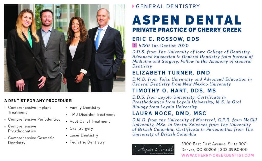 5280 Magazine Top Dentist Aspen Dental Dentist CO 80206